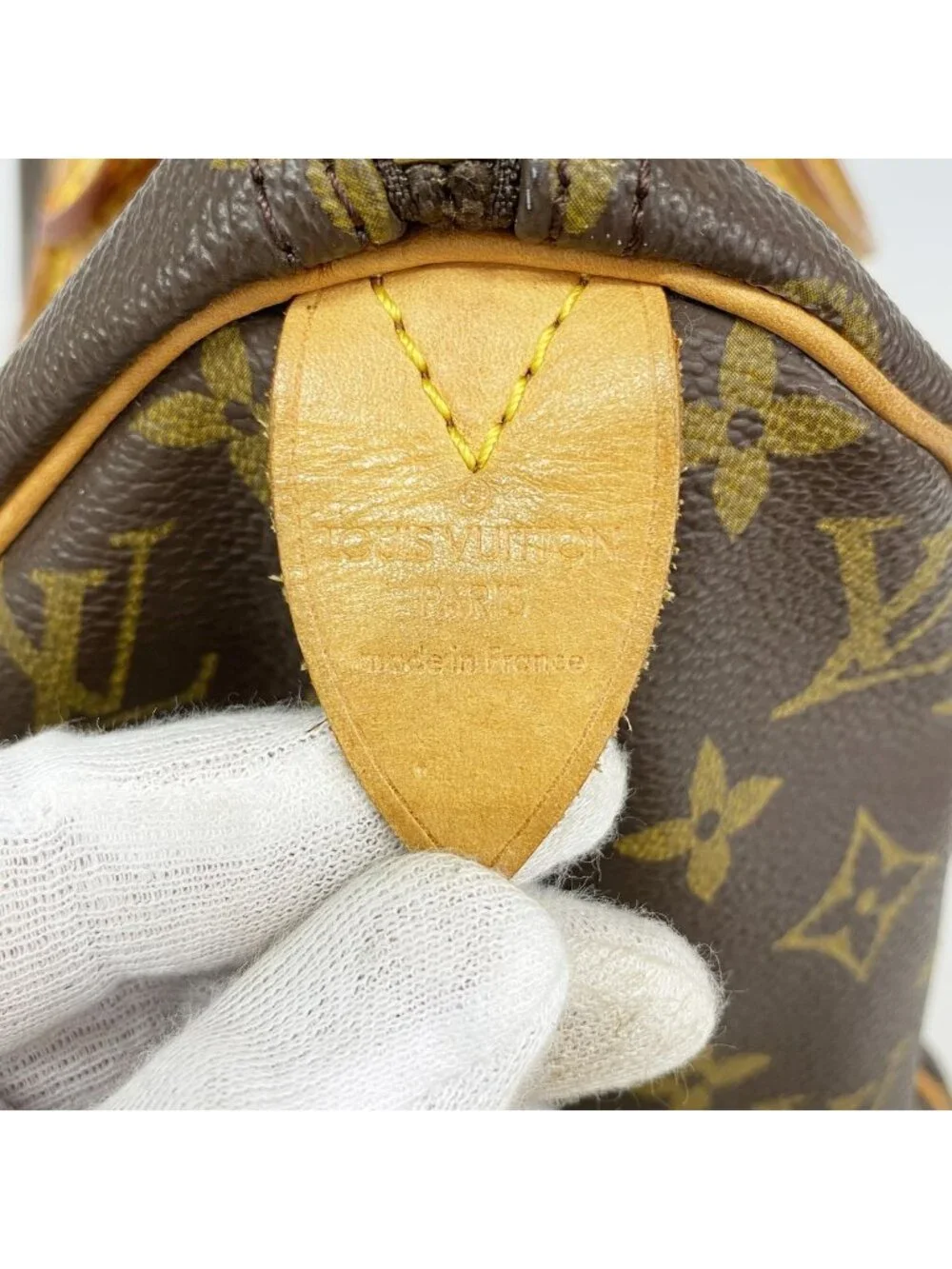 Louis Vuitton Handbag Monogram Speedy 30 Brown